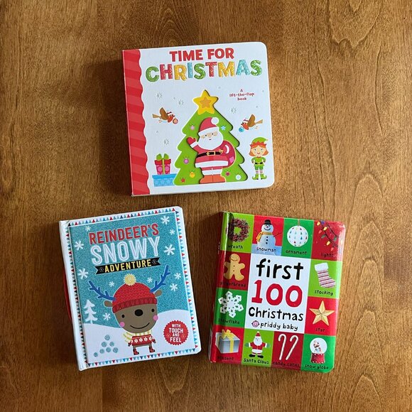 Other - Christmas-themed board books NWOT